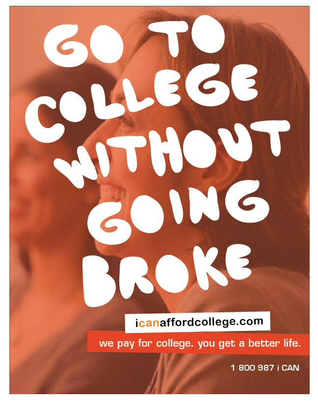 california community colleges english poster
